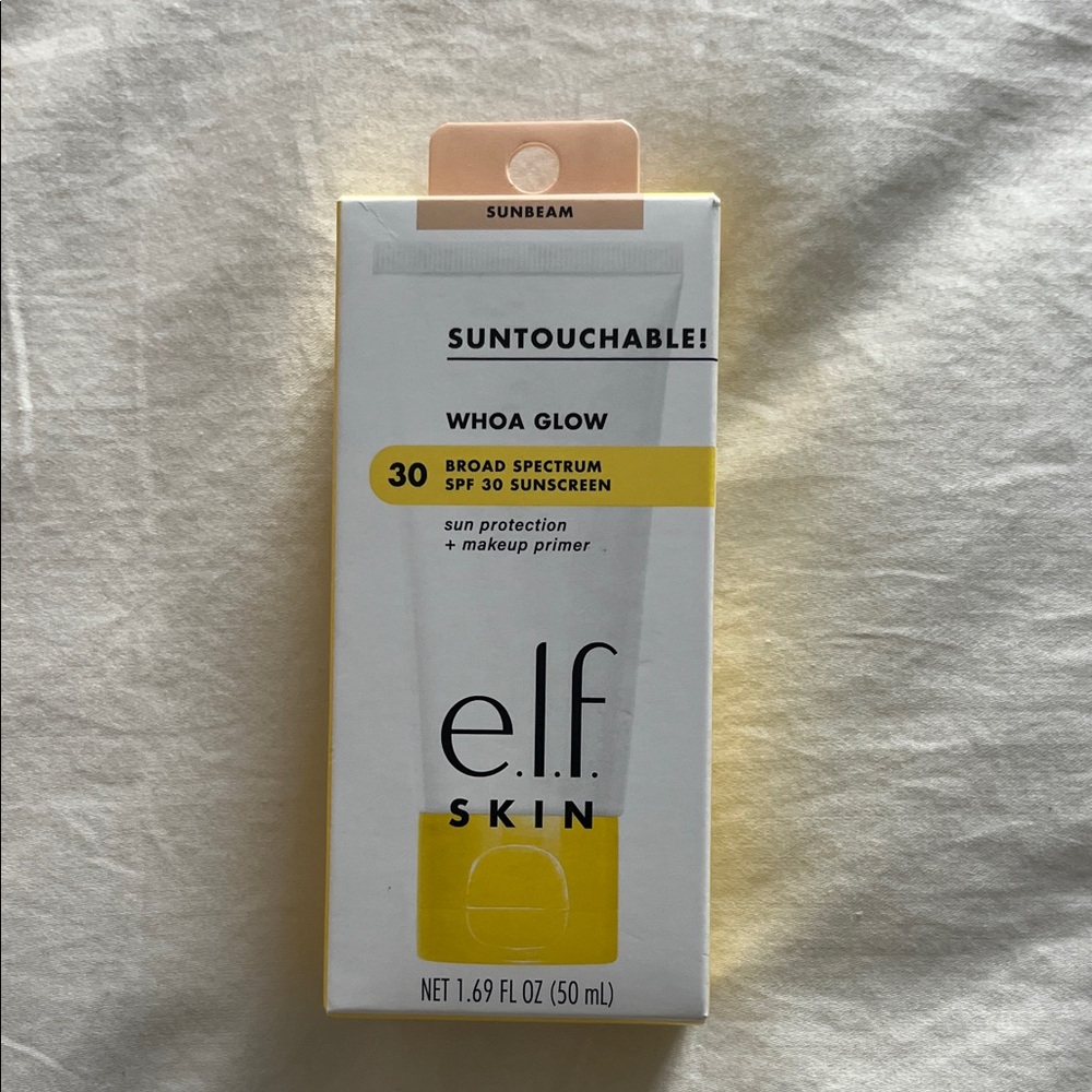 UNOPENED Whoa Glow SPF 30‎ Sunscreen - Yellow